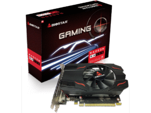 Biostar Gaming Radeon Rx 550 4Gb Gddr5 128-Bit Directx 12 Pci Express 3.0 Dvi-D Dual Link. Hdmi. Displayport