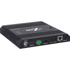 Black Box MCX S7 4K60 Network AV Decoder - HDCP 2.2. HDMI 2.0. 10-GbE Fiber MCX-S7-FO-DEC