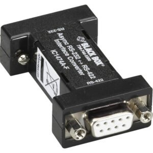 Black Box RS232 to RS-422 Interface Bidirectional Converter IC1474A-F
