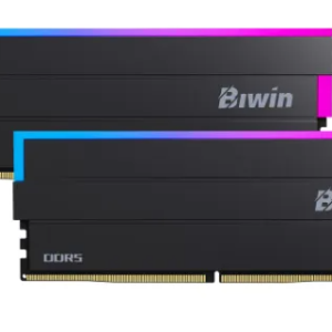 biwin dw100 rgb 黑色 ddr5 6000 cl30 32gb ram kit (16gbx2, black, rm bd5d32e, b5dw100326030er2g cb001)