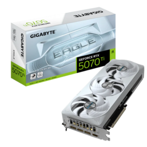 gigabyte 技嘉 geforce rtx5070ti eagle oc ice sff 16g (gv n507teagleoc ice 16gd)