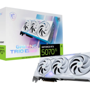 msi微星 geforce rtx5070ti 16g gaming trio oc white (g507t 16gtcw)
